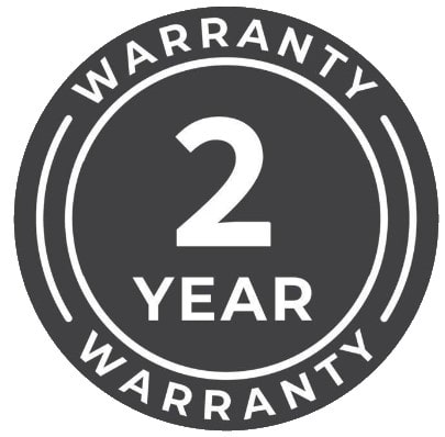 2 years limited warranty